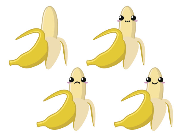 性格成熟的香蕉图片下载