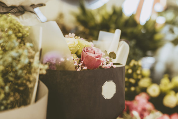 花店出售漂亮的花图片下载