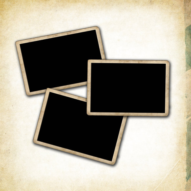 壁纸上的空白相框图片下载