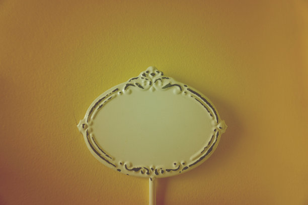 空标志墙上复古风格图片下载