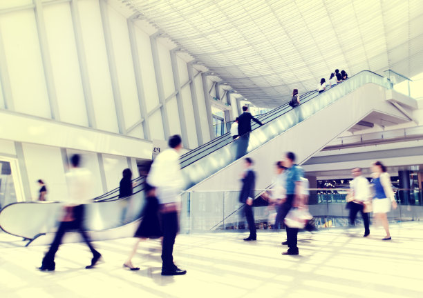 香港商务人士通勤概念图片下载