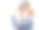 白底上的金发女人图片下载