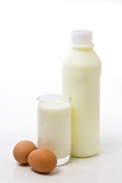 牛奶和鸡蛋图片下载