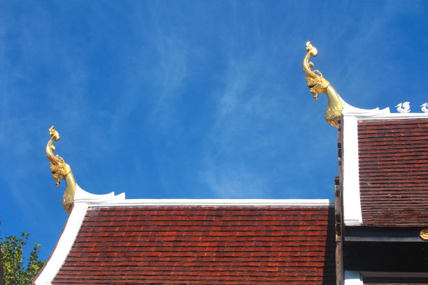 泰国清迈的那伽雕塑图片下载