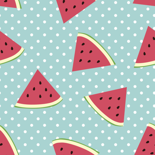 西瓜无缝模式素材图片
