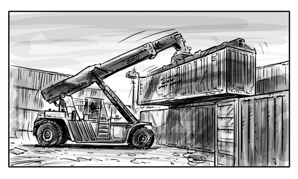 集装箱装货图片下载