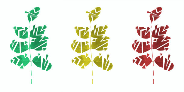 拼贴的叶子图片下载