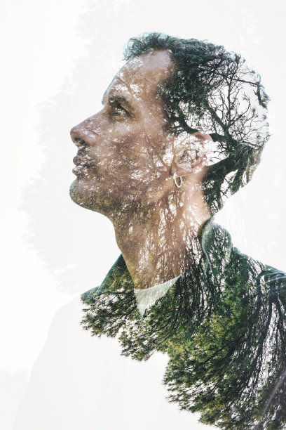 人自然肖像图片下载