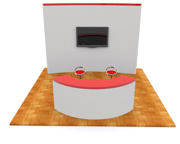 贸易展览站图片下载