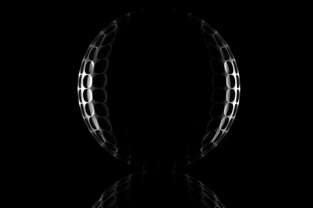 低键高尔夫球的3d渲染图片下载