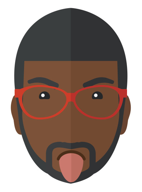 轻蔑的人伸出舌头图片下载