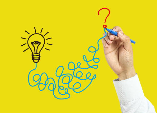 商人手绘解决方案概念图片下载