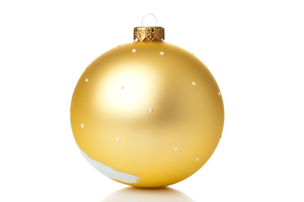 圣诞球特写镜头图片下载