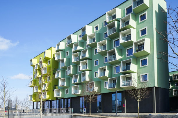 哥本哈根的现代建筑图片下载