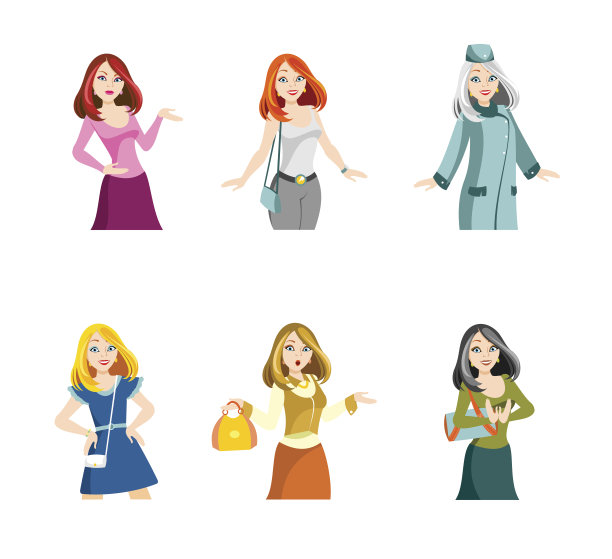 来自时尚界的女孩们图片下载