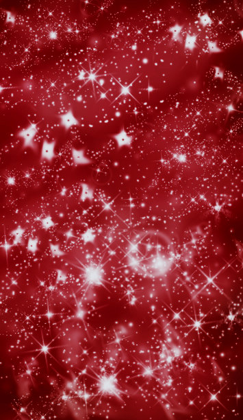 圣诞红星背景图片下载