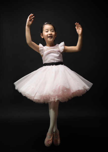 小女孩芭蕾舞演员图片下载