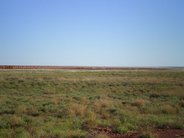 澳大利亚的货运列车图片下载