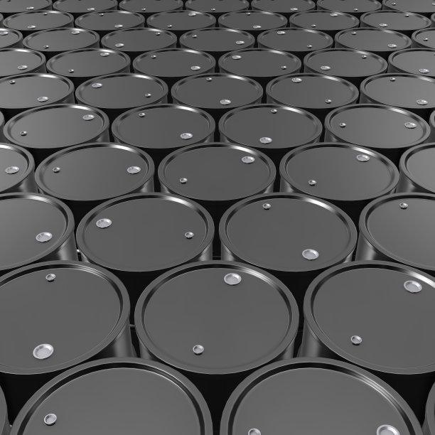 黑色金属油桶背景。图片下载