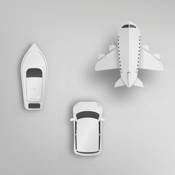 各类运输纸艺术品素材图片