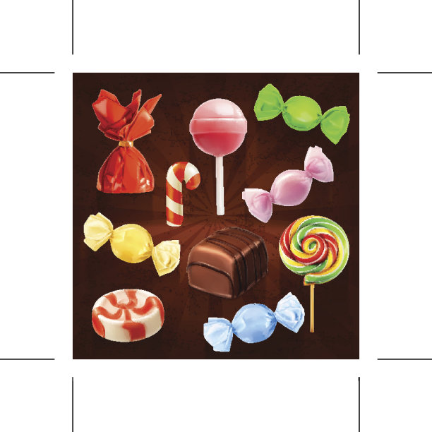 糖果矢量图标图片下载