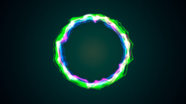 发光粒子环图片下载
