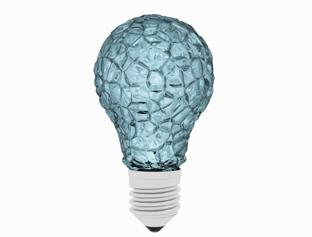 冰灯泡图片下载