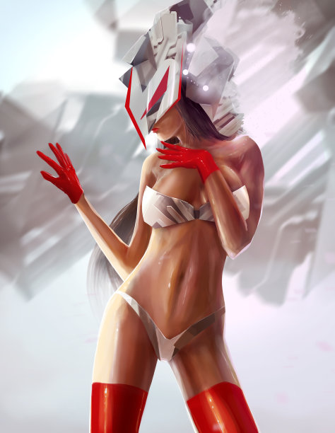 机器人女孩图片下载