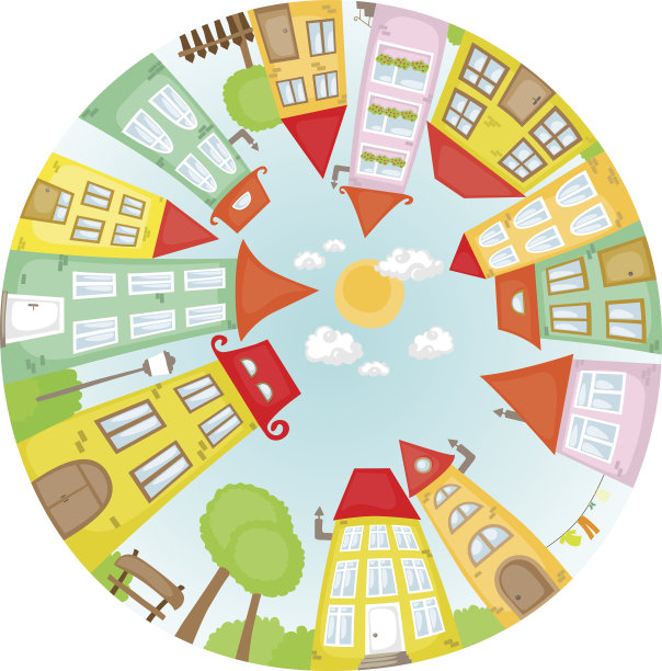 圆的街图片下载