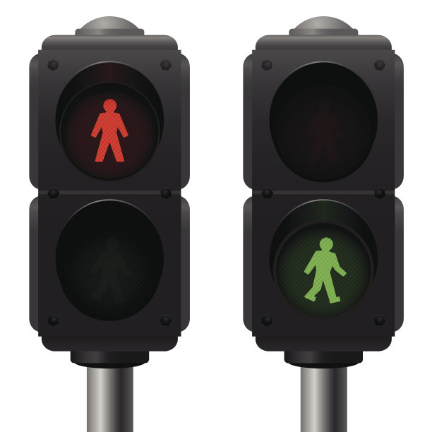 行人灯图片下载