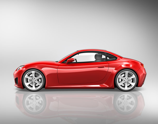 3D跑车车辆运输插图概念图片下载