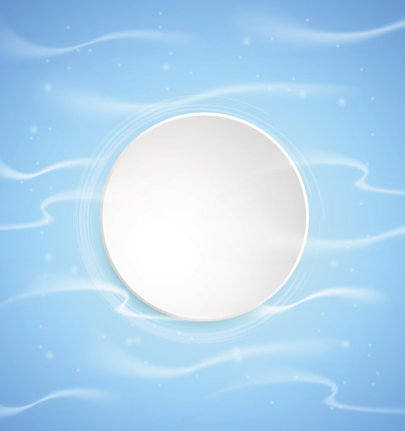 蓝色矢量海洋背景图片下载