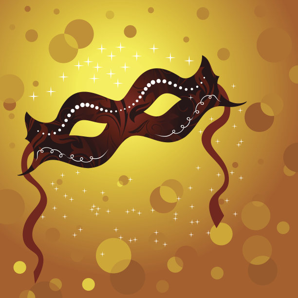 假日背景与戏剧面具图片下载