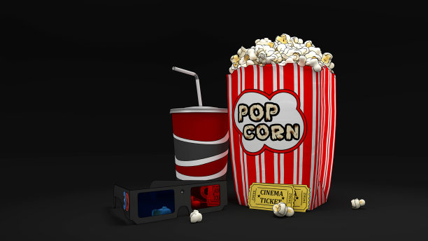 电影/电影院里的必需品图片下载