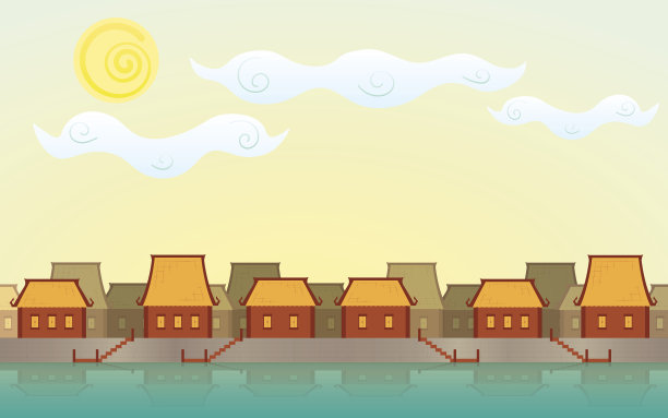 泰国的房子风格图片下载