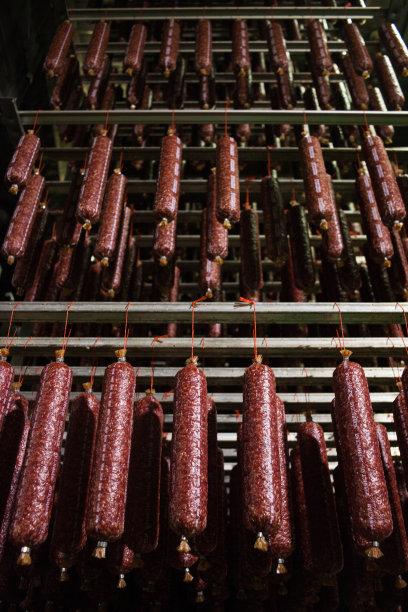 生产香肠图片下载