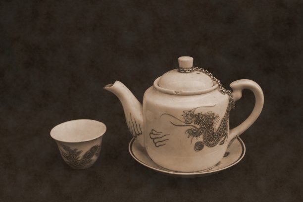 陶瓷茶壶图片下载