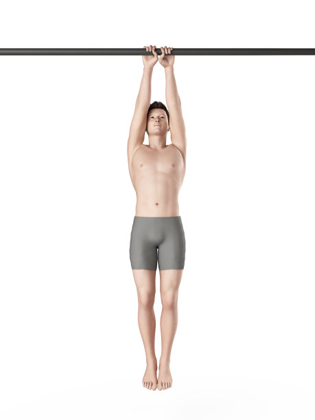 锻炼-近距离抓地引体向上图片下载