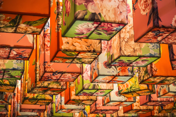 春节彩灯图片素材ID：124154146