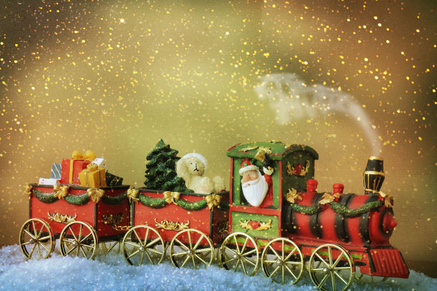 圣诞火车图片下载
