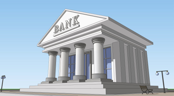 银行，右侧视图图片下载
