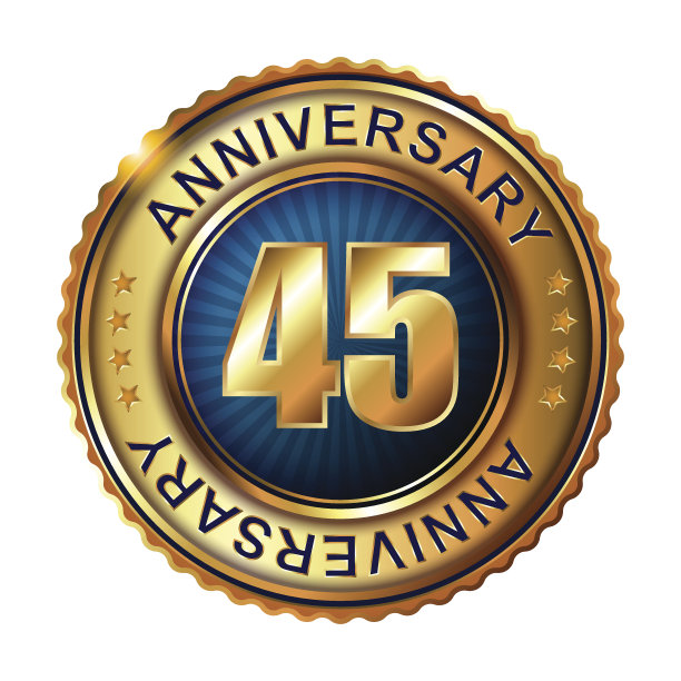 45周年金标。图片下载