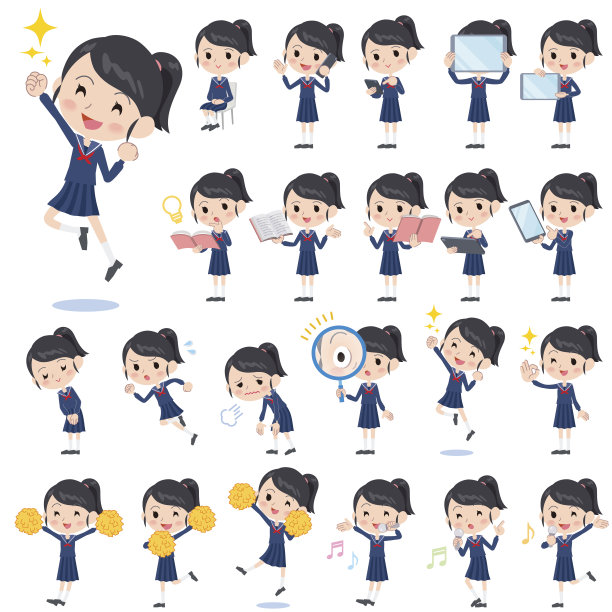 女学生水手服2图片下载