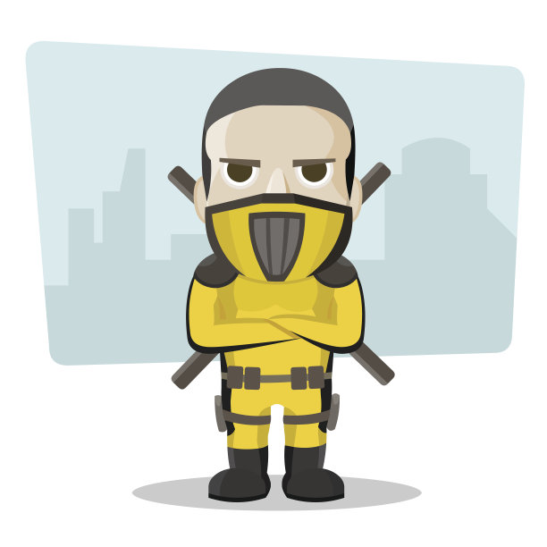 超级英雄。背景上的矢量插图。图片下载