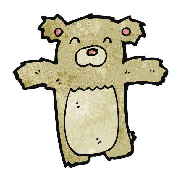 卡通的泰迪熊图片下载