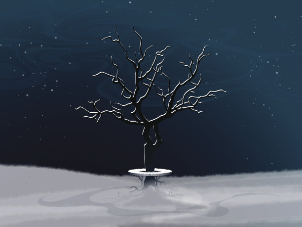 冬天的风景图片下载