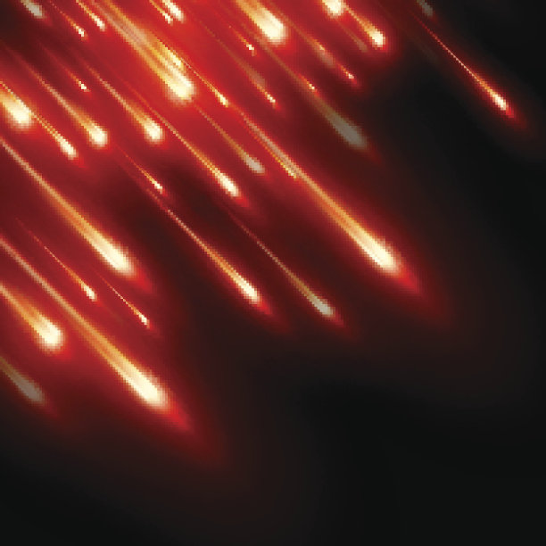 氖爆发光射线。每股收益10素材图片