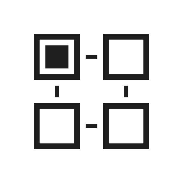 在白色背景上的流程图图标。图片下载