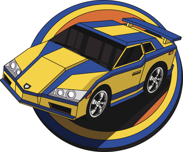 卡通车超速图片下载