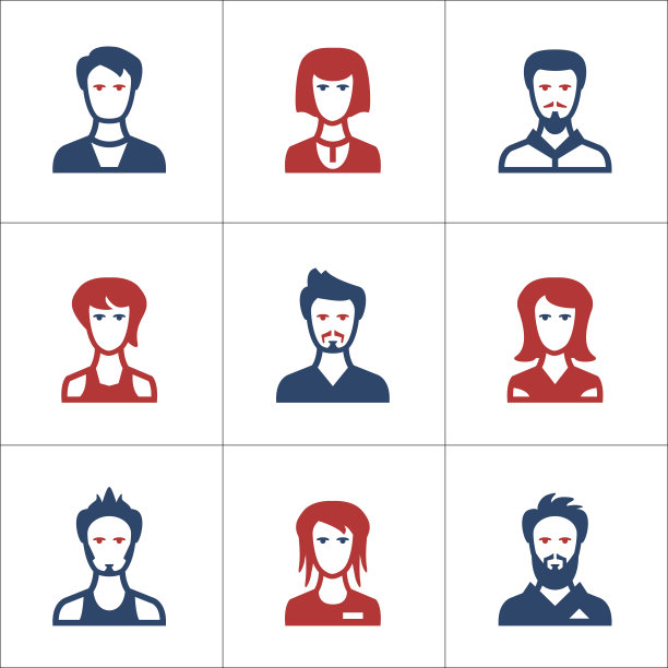 设置人的颜色图标图片下载